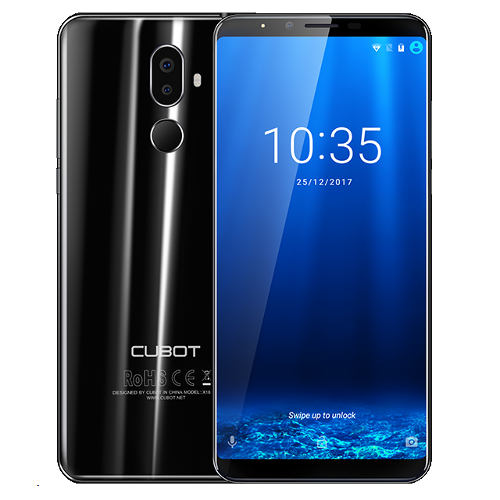 : Cubot X18 Plus     Android 8.0