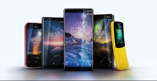 Nokia@MWC2018: Nokia 8 Sirocco, Nokia 7 Plus, Nokia 6 (2018), Nokia 1  Nokia 8110