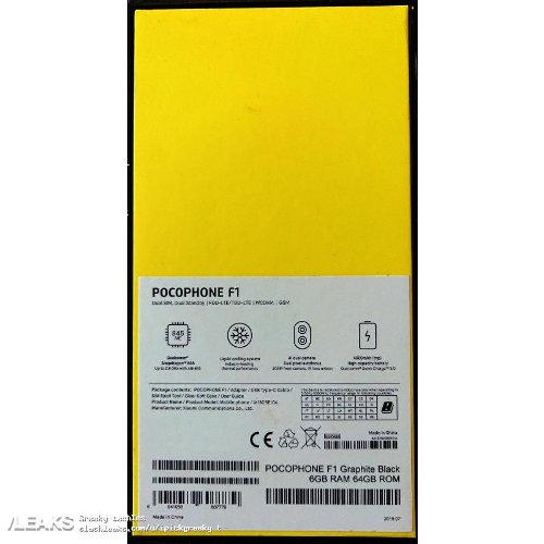 :     Xiaomi Pocophone F1