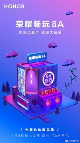 : Honor 8A  8 