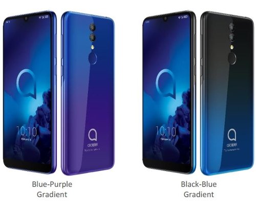 MWC 2019:   Alcatel 1s, 3, 3L   3T 10