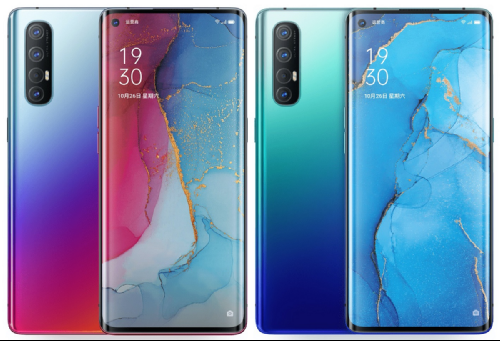 :  OPPO Reno 3 Pro  5G-  Snapdragon 765G