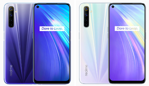 :    Realme 6, 6 Pro  6i