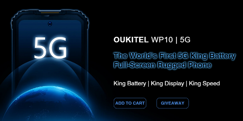 : 5G- Oukitel WP10  Dimensity 800   8000 