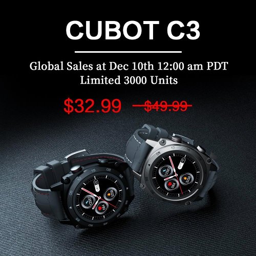 : Cubot C3  -  $33