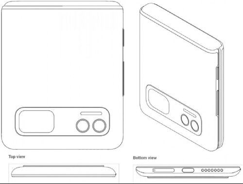 Слухи: Xiaomi запатентовала дизайн складного смартфона