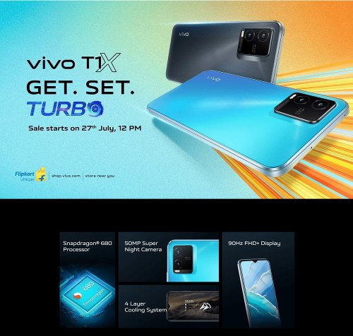 : Vivo T1x  Snapdragon 680  