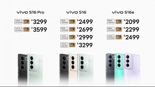 :    Vivo S16  