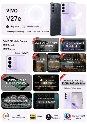 :     Vivo V27e