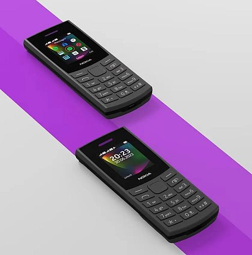 Мобильный телефон Nokia 105 SS 2023 Cyan Топ 10 телефонов и смартфонов Nokia года