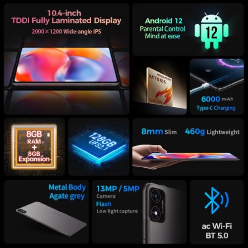 Анонсы: Teclast T40S – планшет с 2К-дисплеем за 149 евро