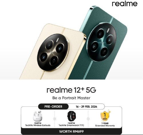 :   Realme 12+ 5G  