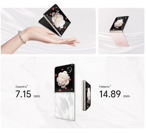 : Honor Magic V Flip     4-  LTPO OLED