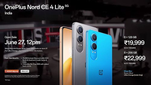 : OnePlus Nord CE4 Lite    