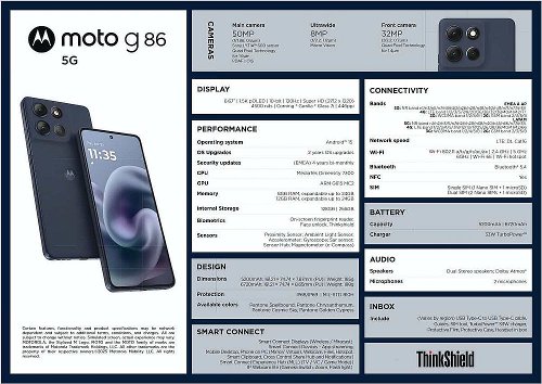 : Moto G86   