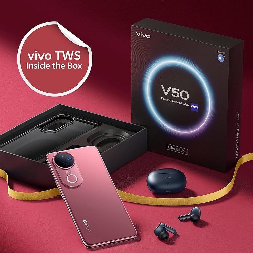 : Vivo V50 Elite Edition    Vivo TWS 3e Buds   
