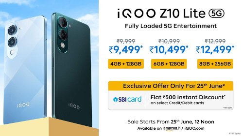 :   iQOO Z10 Lite    