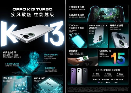 : Oppo K13 Turbo  K13 Turbo Pro     
