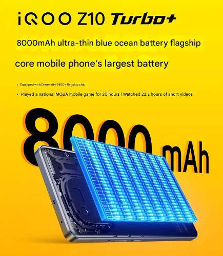 : iQOO Z10 Turbo +   -   8000 
