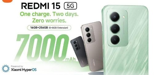 : Redmi 15 5G   7000   
