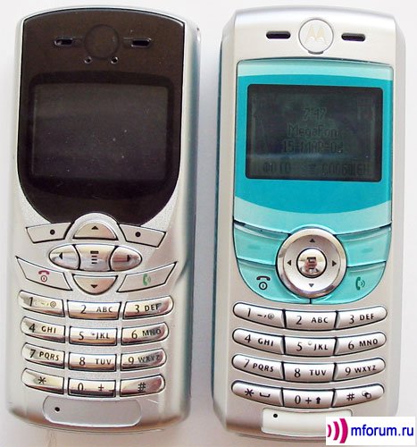  - Motorola C350,  - Motorola C550.