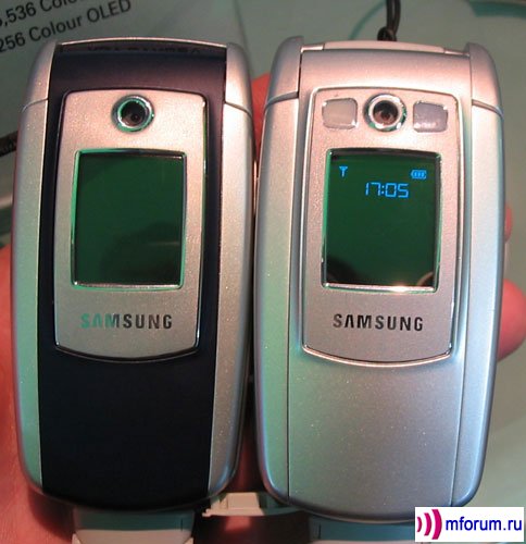  - Samsung SGH-E700,  - Samsung SGH-E710.