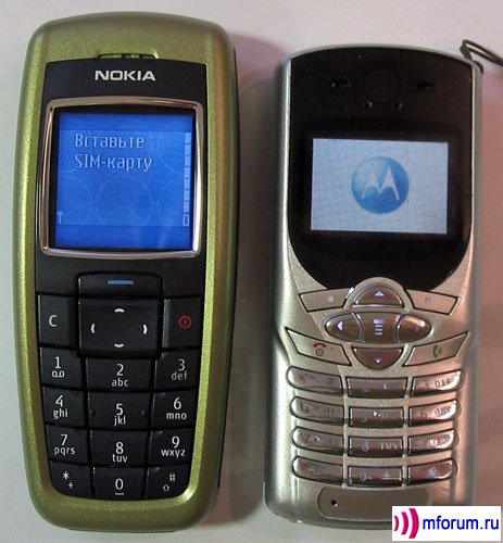  - Nokia 2600,  - Motorola C350.