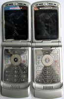 -   Motorola V3 RAZR: RAZR 