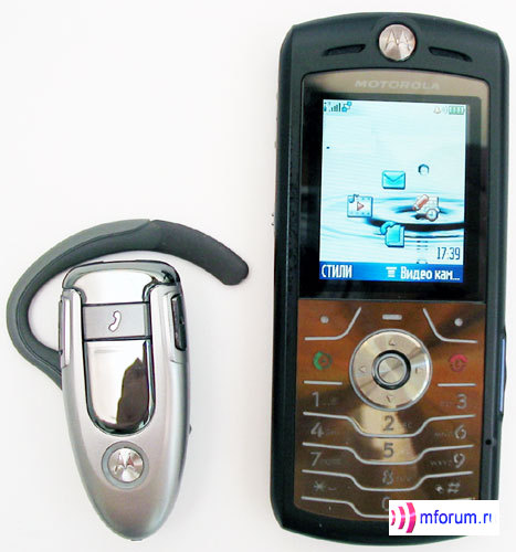    Motorola SLVR L7:   