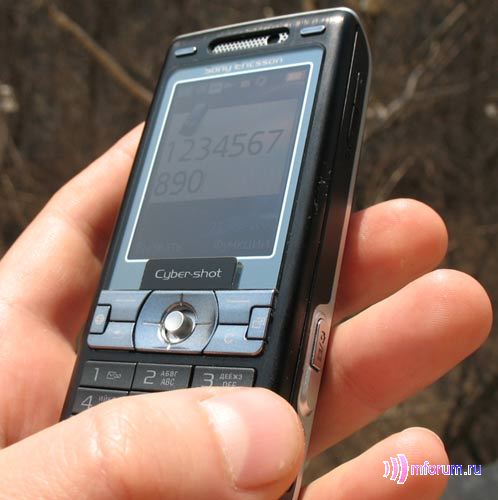    Sony Ericsson K800i/K790i: "-"  
