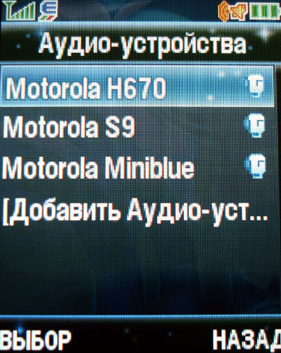 Motorola W510