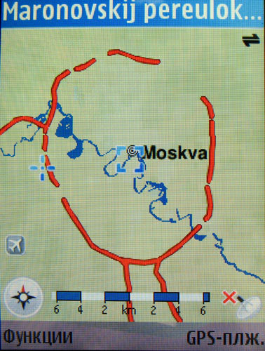 Nokia N95: GPS-