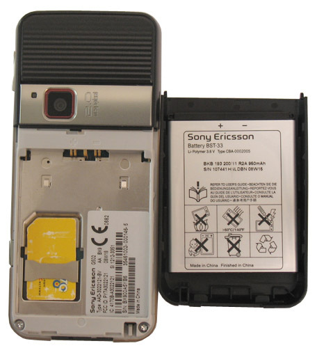 SonyEricsson G502